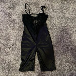 Sexy black jump suit